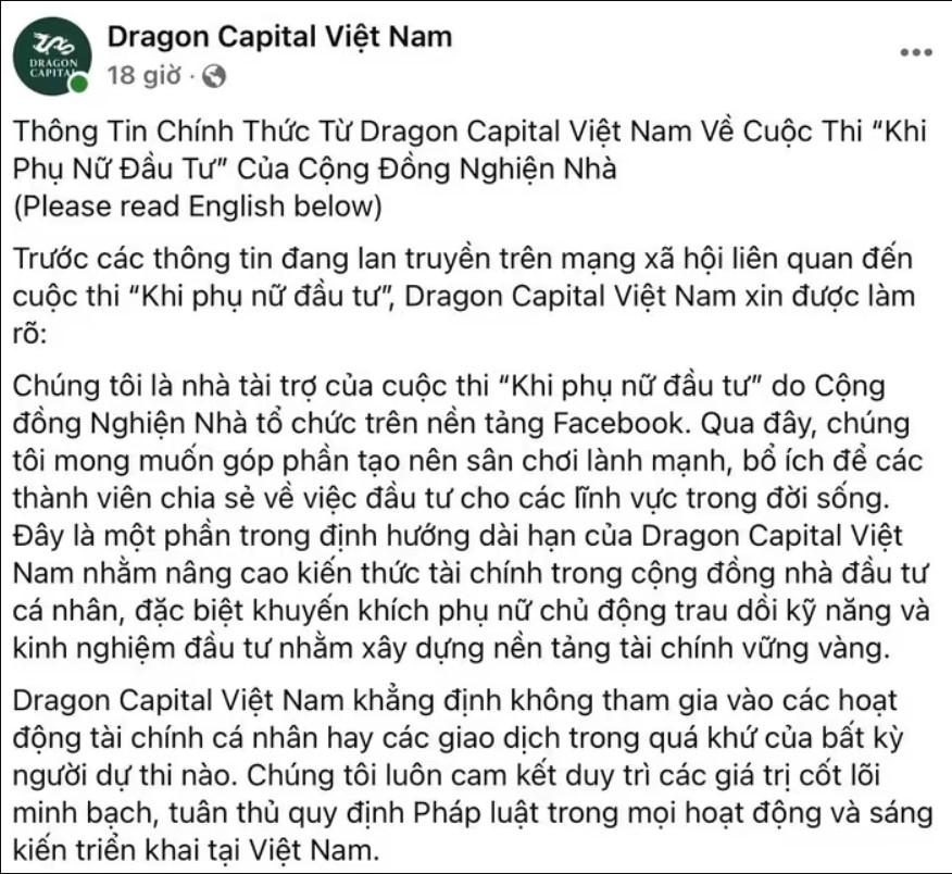 cong-ty-tai-tro-cho-cuoc-thi-co-nguoi-tham-gia-n Công ty tài trợ cho cuộc thi có người tham gia N.N.A. vướng ồn ào lên tiếng